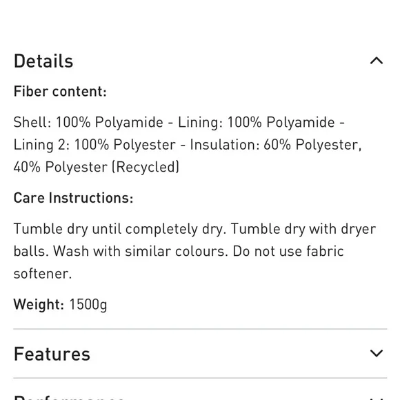 Perfect Condition Helly Hansen Aspire Puffy Parka - Poppy Orange - Picture 6 of 9